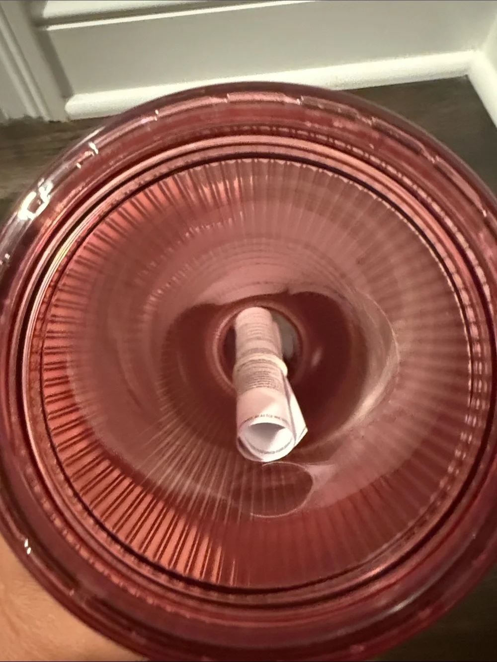 NEW Limited Edition Starbucks 20oz Pink Pleated Plastic Cold Cup.